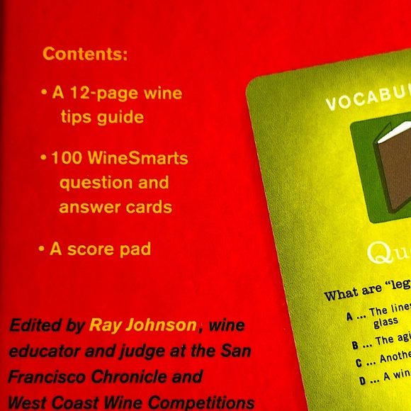 Wine Trivia Game and Wine Snob Book Set/2 - NWOT - Picture 5 of 10